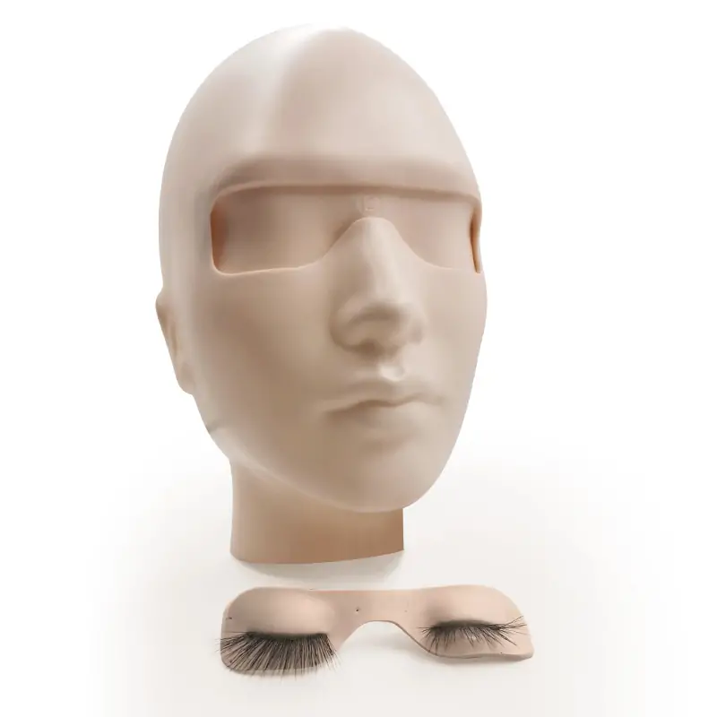 2023 New Upgrade Lash Extension Mannequin Head With Removable Silicone Eyelid Manufacture
