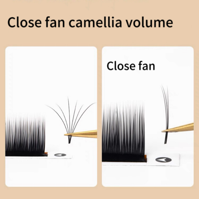 Fox Eye Lash Set LB LC LD Close Fan Camellia Volume