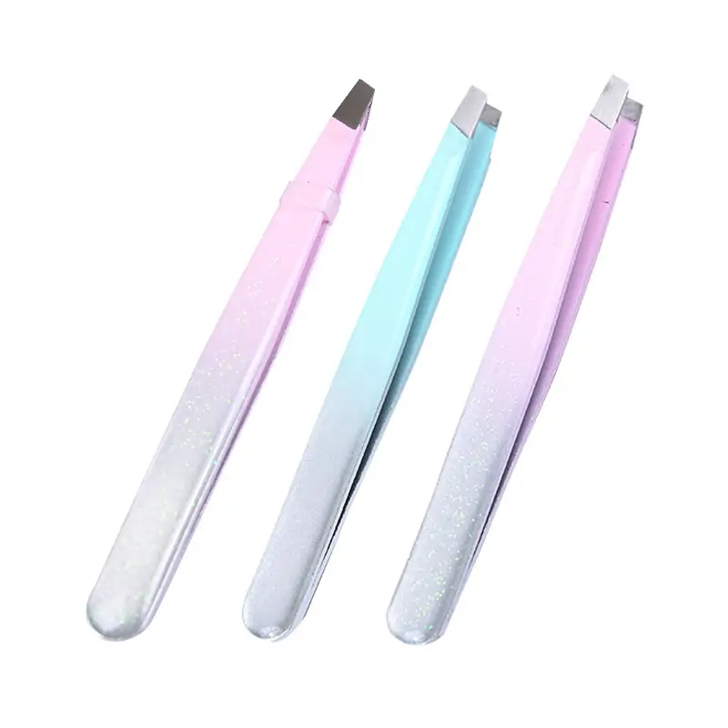 DIY Individual Lash Tweezers Applicater Easy to Use Different Colors With Package