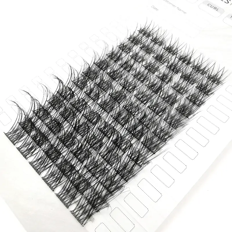 Custom Pre-Cut Cluster Eyelashes for Beauty Stores