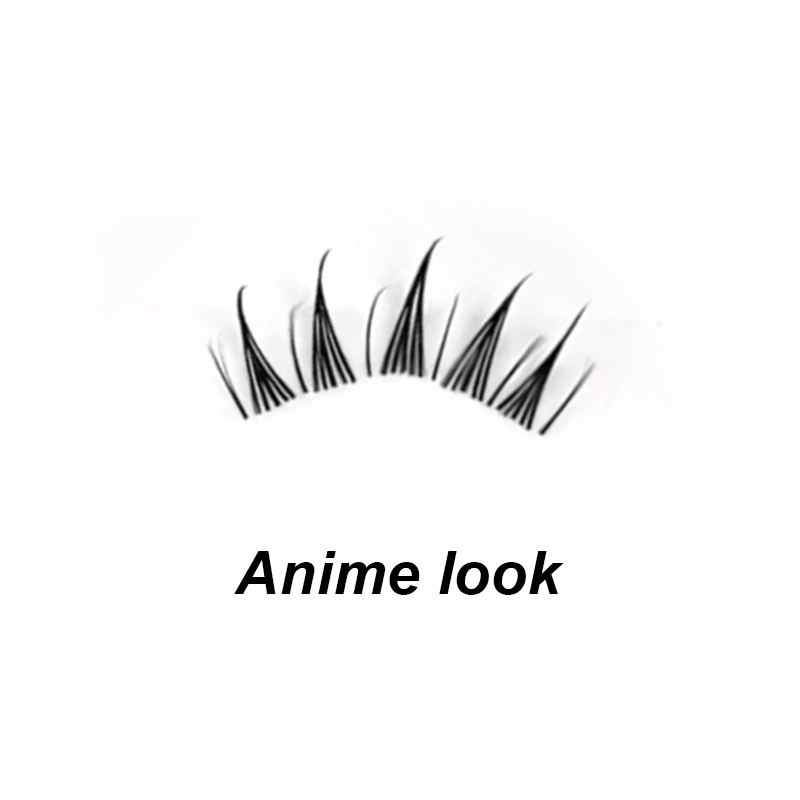 Close Fan Anime Look Grafting Map Versatile Camellia Lashes Wispy Look