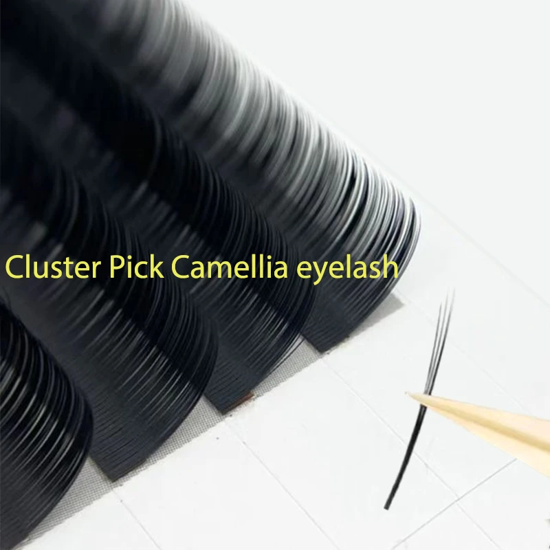 Cluster Pick Camellia Lash Vendor 0.07mm