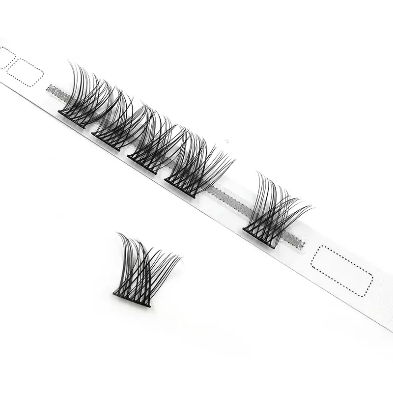 Reusable Cluster Eyelash Extensions at Home