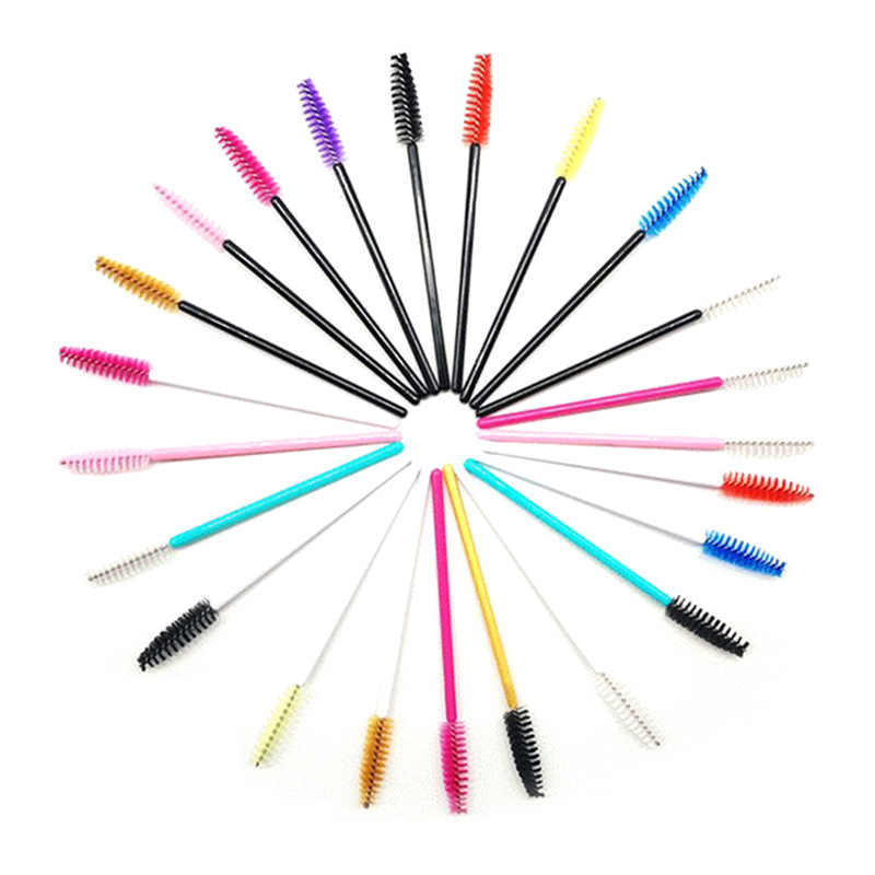Eyelash Wands Brushes Mascara Different Color Beauty Salon Wholesale