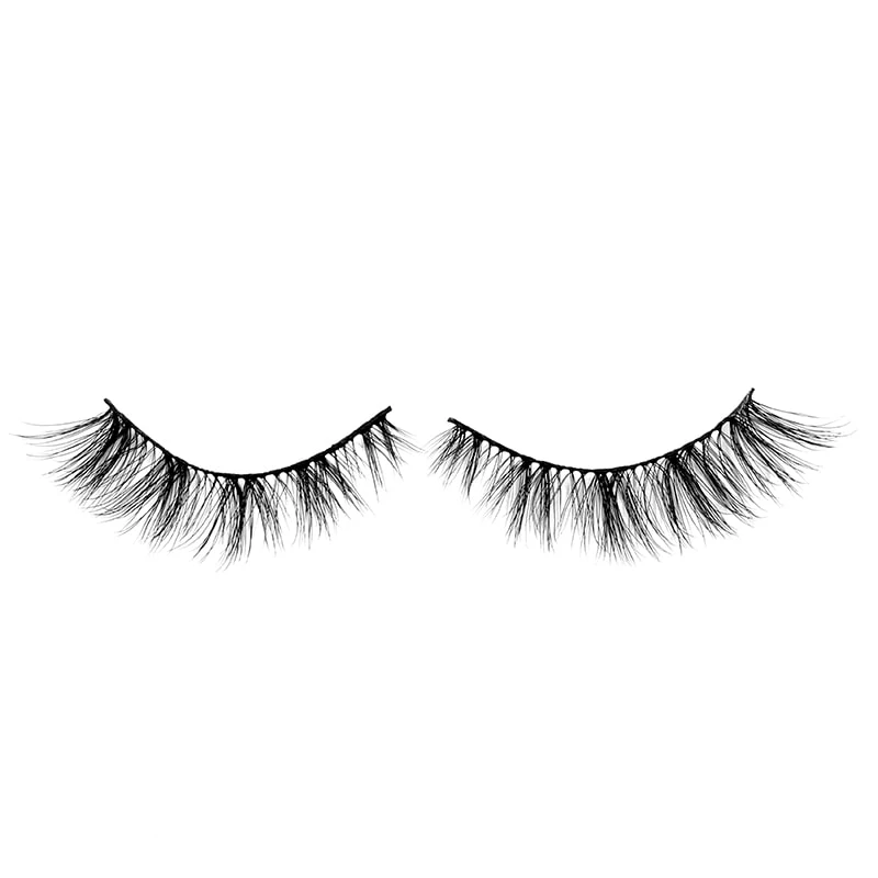 Cat-eye fluffy faux mink eyelashes for personal makeup artist
