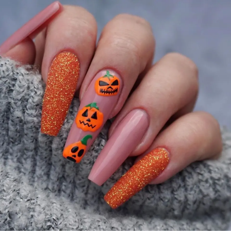 New Trend Halloween Press-on Nail