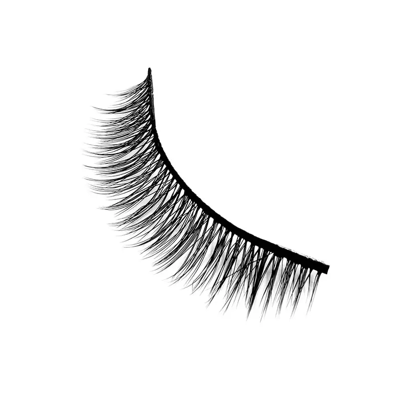 Long-lasting strip eyelashes for all-day wear