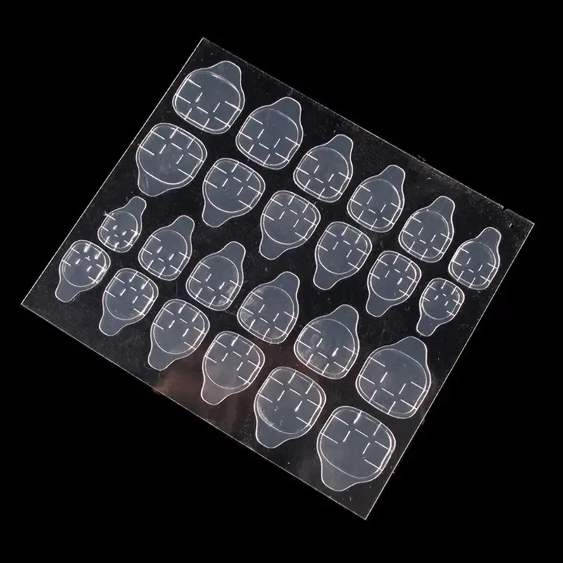 Adhesive Tabs Set for Press On Nails Ultra Thin & Waterproof Stickers for Fake Nails Double Sided Manicure