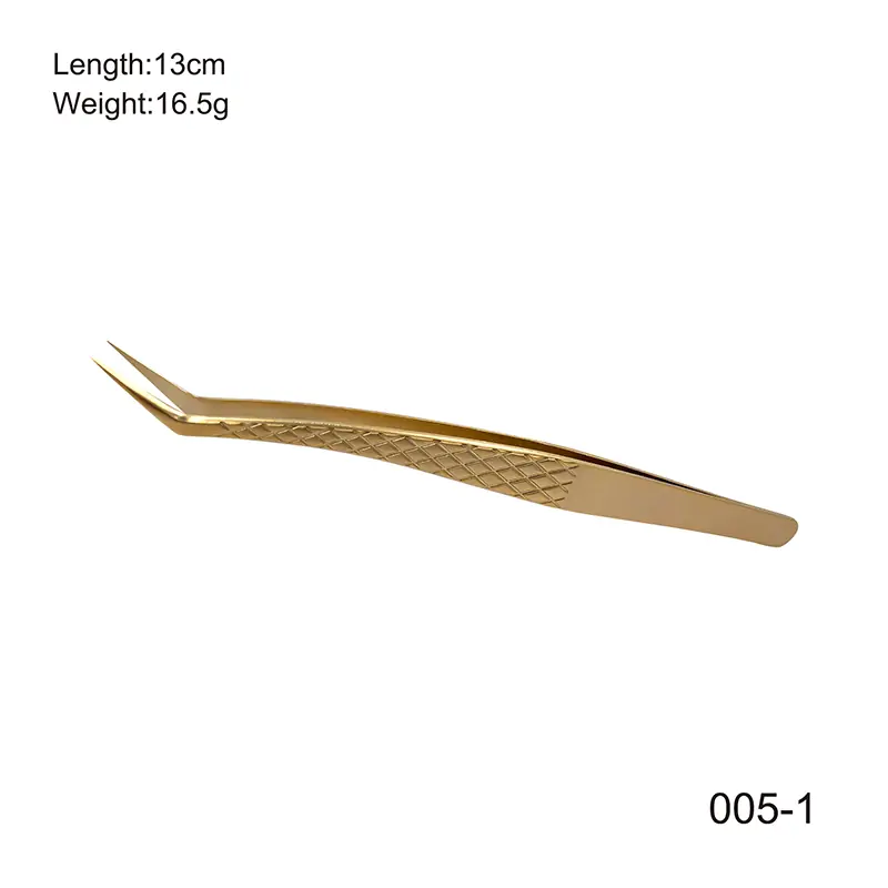 New Arrival Tweezers Style: 001-006 of Gold Pattern