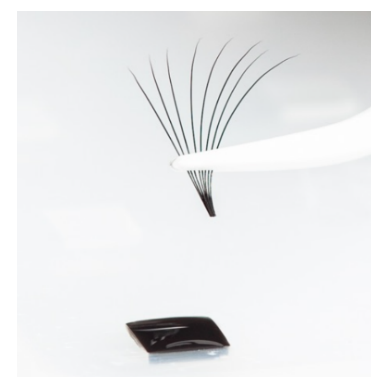 Fluffy Rapid Blooming M curl Lashes 0.03 0.05 0.07 Cashmere Eyelash Extensions Fast Fanning Wire To Wire Trays